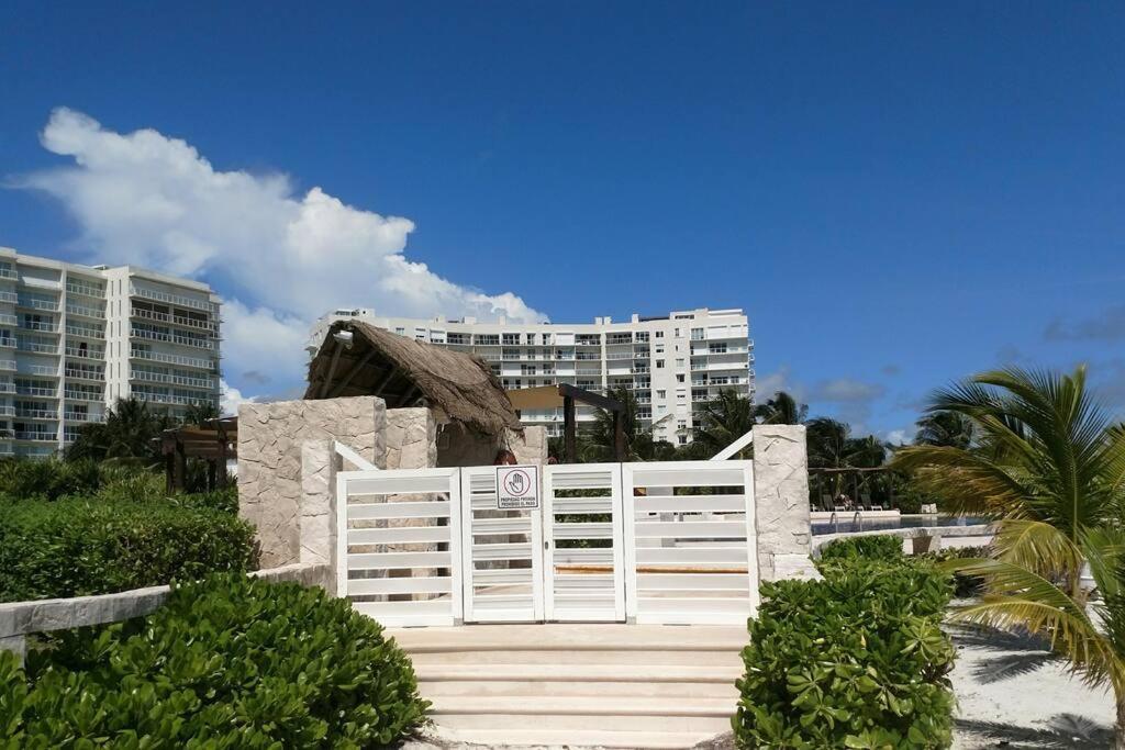 Hermoso Condo De 2 Habitaciones Frente Al Caribe Cancún Buitenkant foto
