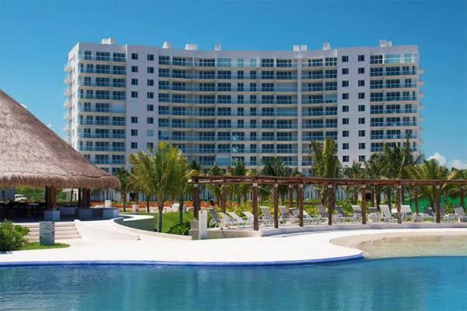 Hermoso Condo De 2 Habitaciones Frente Al Caribe Cancún Buitenkant foto